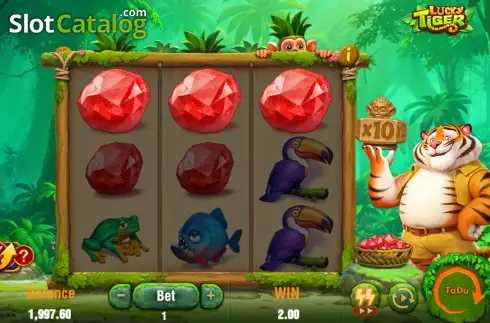Скрин5. Lucky Tiger (TaDa Gaming) слот