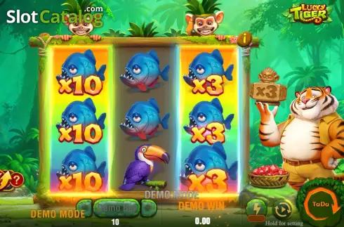 Скрин7. Lucky Tiger (TaDa Gaming) слот