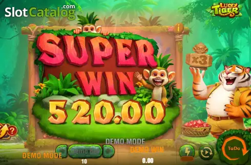 Скрин8. Lucky Tiger (TaDa Gaming) слот