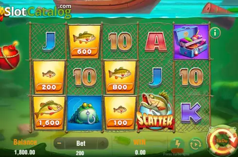 Скрин2. Fortune Hook Boom слот