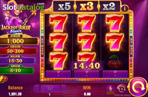 Скрин7. Jackpot Joker Fever слот