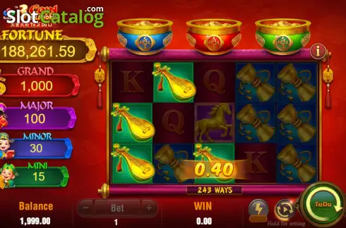 Скрин4. 3 Coin Wild Horse (TaDa Gaming) слот