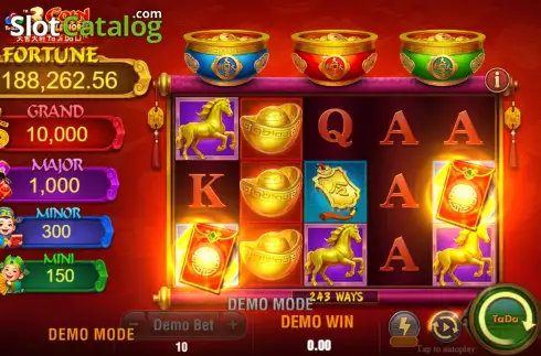 Скрин8. 3 Coin Wild Horse (TaDa Gaming) слот