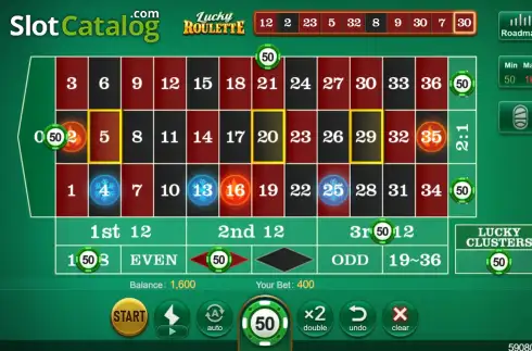 Скрин2. Lucky Roulette (TaDa Gaming) слот