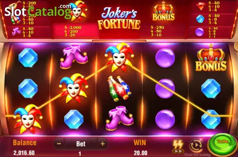 Скрин3. Joker's Fortune (TaDa Gaming) слот