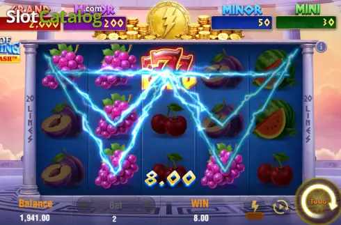 Скрин3. Coin of Lightning слот