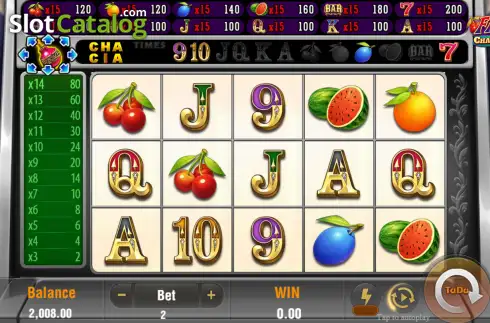 Скрин2. Fruit Cha Cha Cha (TaDa Gaming) слот