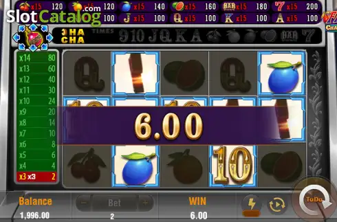Скрин3. Fruit Cha Cha Cha (TaDa Gaming) слот