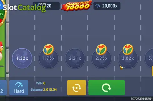 Скрин2. Chicken Dash 10000 слот
