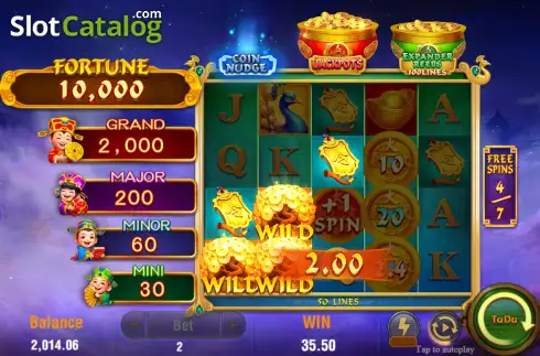 Скрин3. 3 Coin Peacock слот