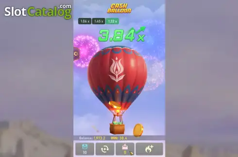 Скрин3. Cash Balloon слот