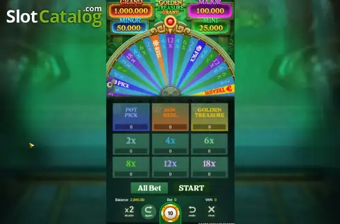 Скрин2. Grand Golden Treasure слот