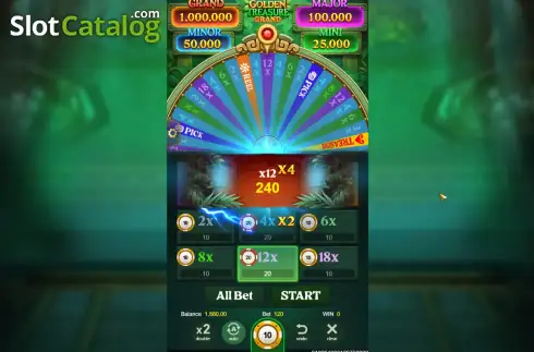 Скрин3. Grand Golden Treasure слот