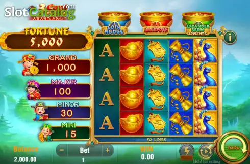 Скрин2. 3 Coin Golden Peacock слот