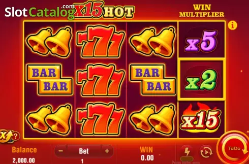 Скрин2. X15 HOT слот
