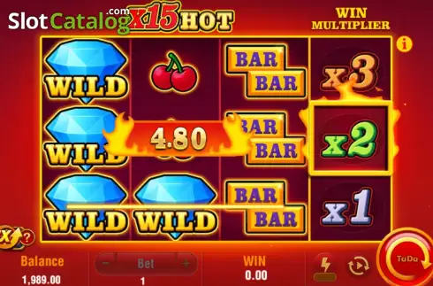 Скрин3. X15 HOT слот