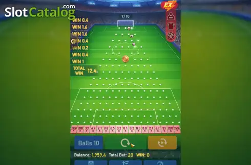 Скрин2. Plinko Football (TaDa Gaming) слот