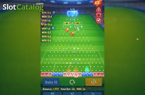 Скрин3. Plinko Football (TaDa Gaming) слот