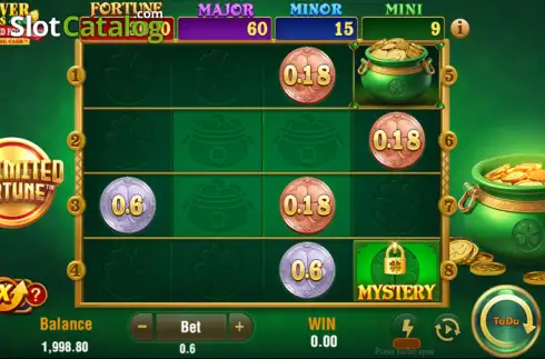 Скрин4. Clover Coins 4x4 Unlimited Fortune слот