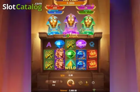 Скрин2. 3 Tomb Keepers слот