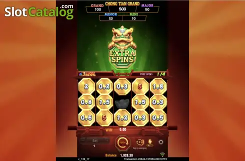 Скрин3. 3 Lucky Chong Tian Pao слот