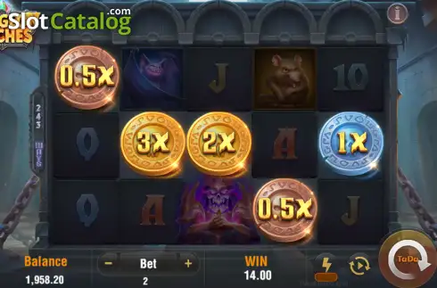 Скрин3. Dungeon of Riches слот