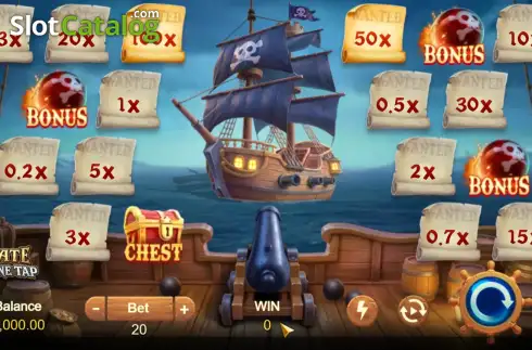 Скрин2. Pirate Fortune Tap слот