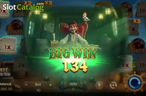 Скрин3. Pirate Fortune Tap слот