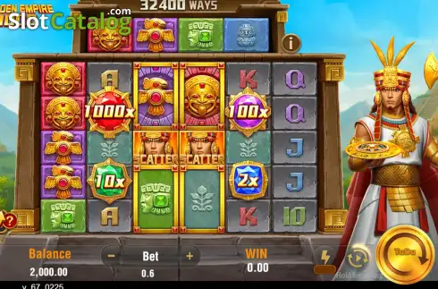 Скрин2. Golden Empire 1000 слот
