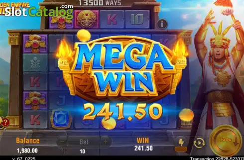 Скрин3. Golden Empire 1000 слот