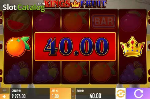 Скрин4. Kings Fruit слот