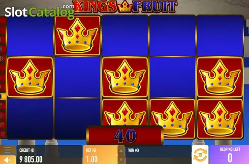 Скрин6. Kings Fruit слот