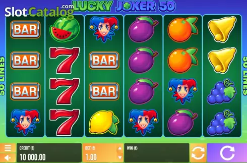 Скрин2. Lucky Joker 50 слот