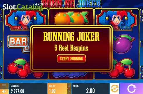 Скрин6. Running Joker слот