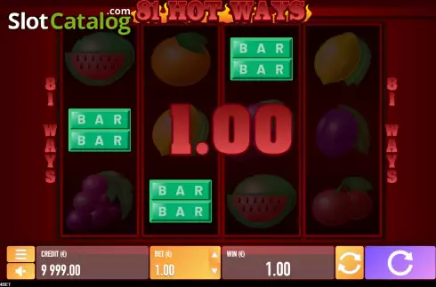Скрин3. 81 Hot Ways слот