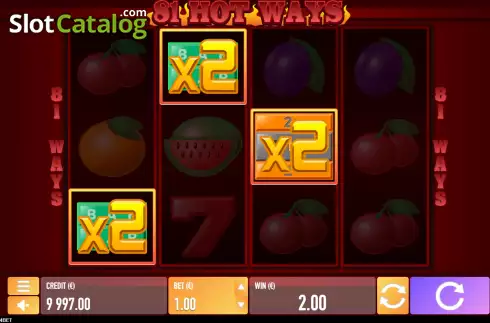 Скрин4. 81 Hot Ways слот