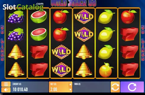 Скрин2. Wild Joker 50 слот