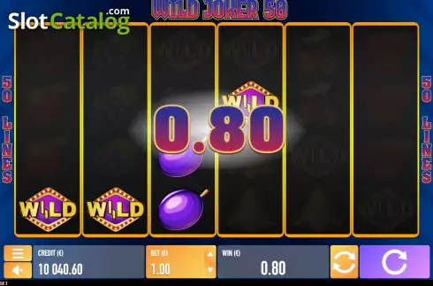Скрин3. Wild Joker 50 слот