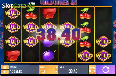Скрин4. Wild Joker 50 слот