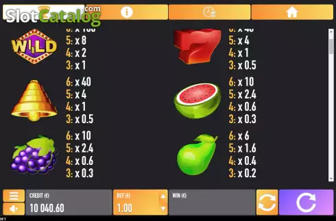 Скрин6. Wild Joker 50 слот