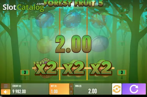 Скрин5. Forest Fruit 5 слот