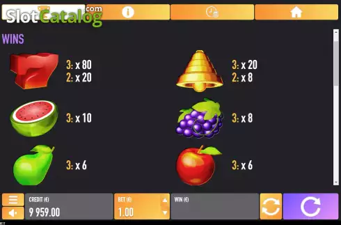 Скрин6. Forest Fruit 5 слот