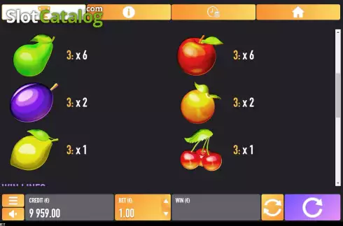 Скрин7. Forest Fruit 5 слот