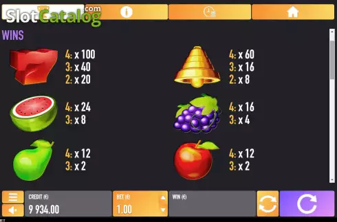 Скрин6. Forest Fruit 7 слот