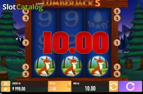 Скрин4. Lumberjack 5 слот