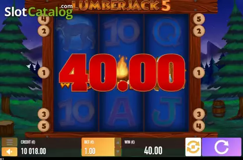 Скрин5. Lumberjack 5 слот