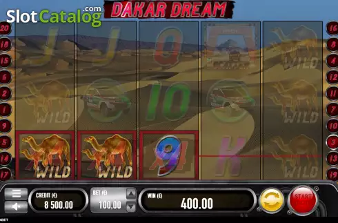 Скрин4. Dakar Dream слот