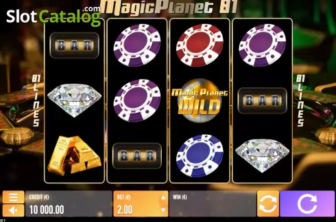 Скрин2. 81 Magic Planet слот