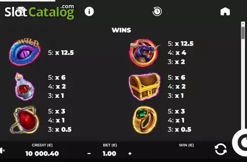 Скрин5. 5 Dragon Hearts слот