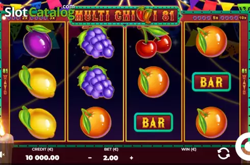Скрин2. Multi Chilli 81 слот